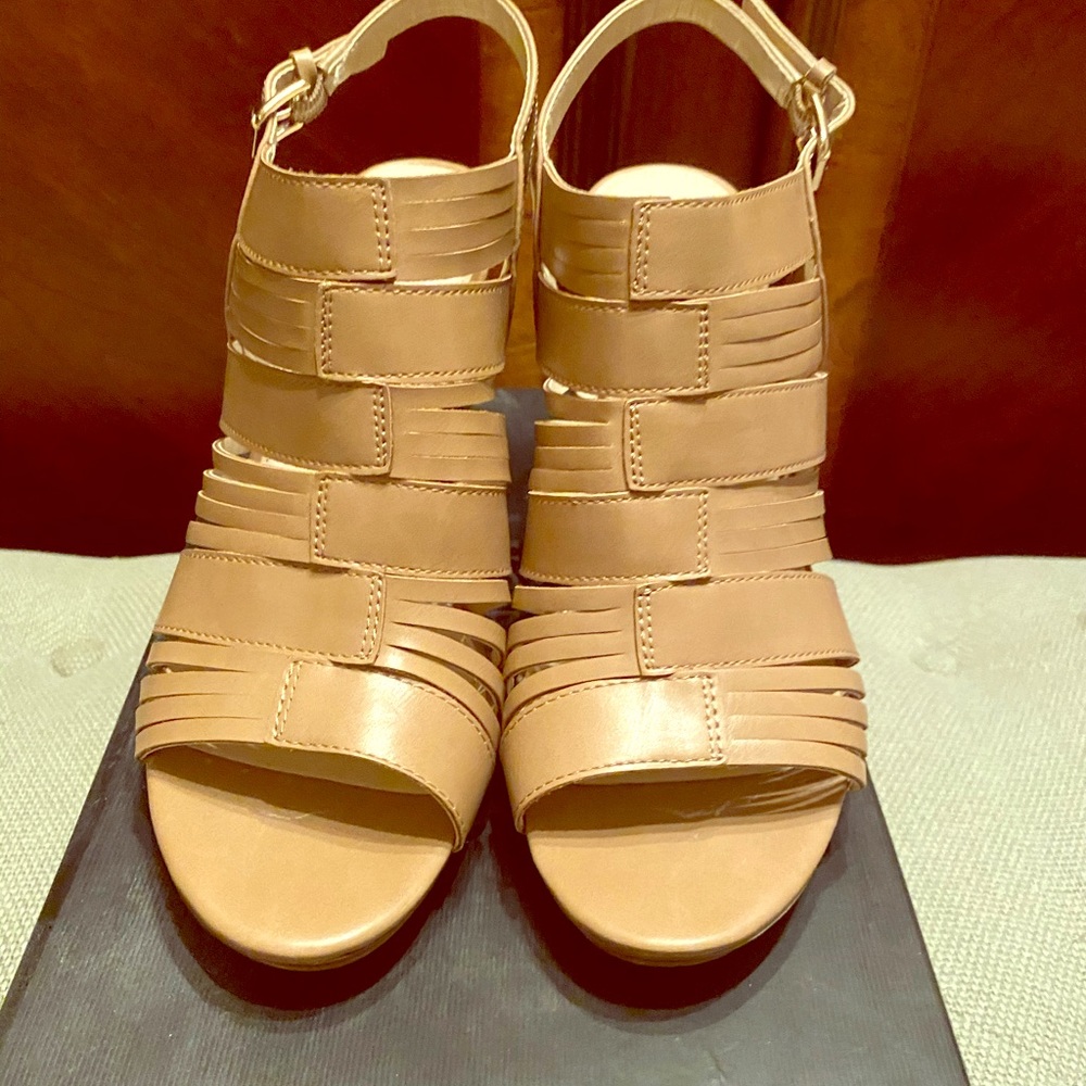 Michael Shannon Block Heel Sandal